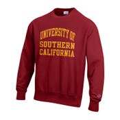 USC Trojan Unisex Cardinal University of Southern California Reverse Weave Sweatshirt